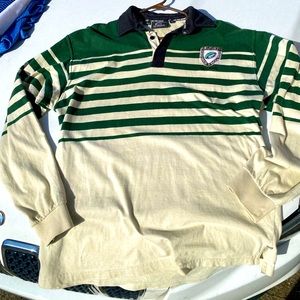 Vintage Ireland Rugby Jersey Long sleeve Lg
